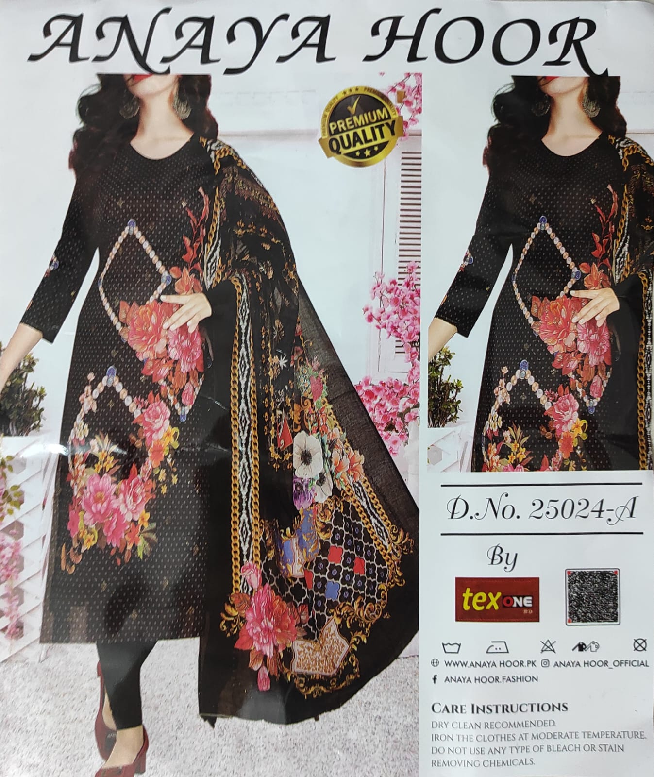 .ANAYA HOOR Rigging Digital printed cotton 3 Piece