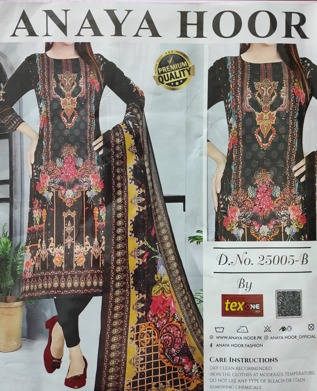 ANAYA HOOR Rigging Digital printed cotton 3 Piece